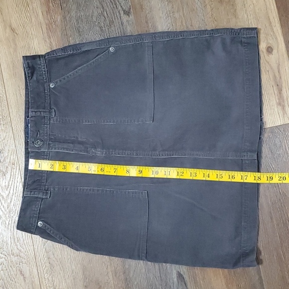 The North Face corduroy grey mini skirt euc - Picture 1 of 7